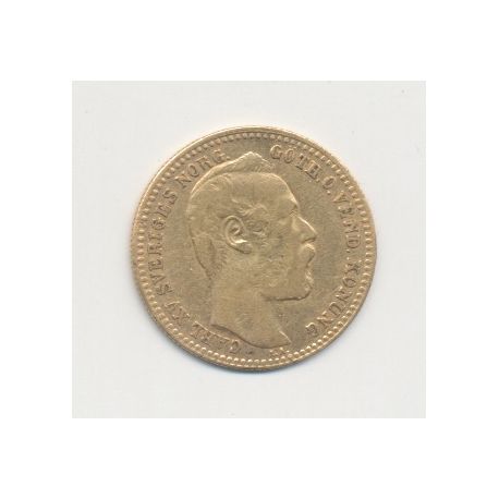 Suède - Carl XV - 10 Francs/1 Carolin - 1869