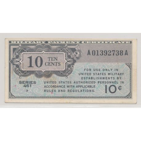 Etats-Unis - 10 cents - ND 1946