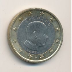 1€ Monaco Albert II - 2007 - sans différent