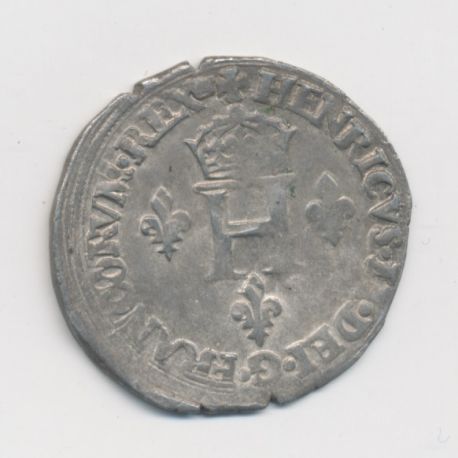 Henri II - Gros de six blancs dit gros de Nesle - 1550 A Paris