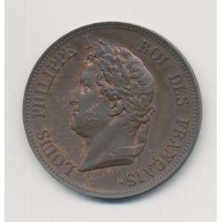 2 Centimes Louis Philippe I - 1847 - cuivre