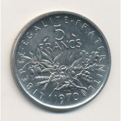 5 Francs Semeuse 1970 essai