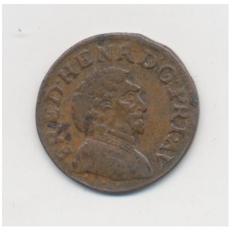 Principauté d'Orange - Double tournois - 1640 - Frédéric henri de nassau