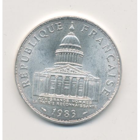 100 Francs Panthéon - 1983 - argent