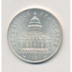 100 Francs Panthéon - 1984 - argent - TTB+