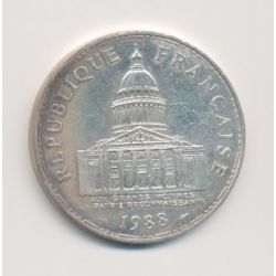 100 Francs Panthéon - 1988 - argent