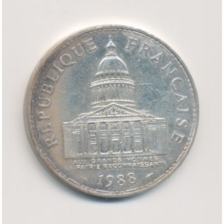 100 Francs Panthéon - 1988 - argent
