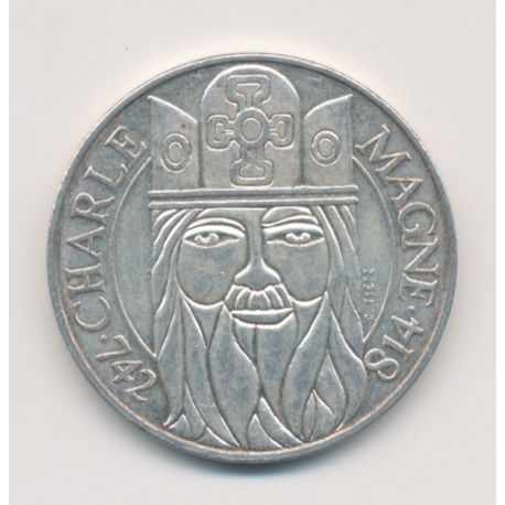 100 Francs Charlemagne - 1990 - argent