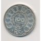 100 Francs Jean Monnet - 1992 - argent