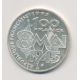 100 Francs 8 Mai 1945 - 1995 - argent
