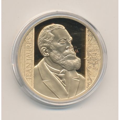 Médaille - Jean Jaurès - Collection les plus grands Français