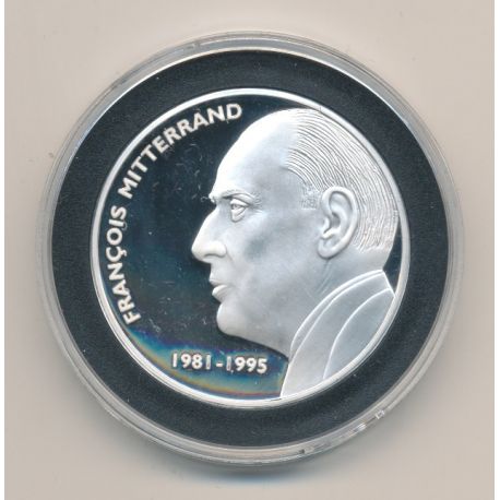 Médaille - François Mitterand - Les Présidents de la république