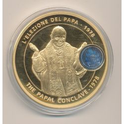 Médaille - Élection papale - Jean Paul II - 1978