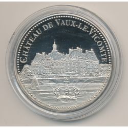 Médaille - Château Vaux le vicomte - Trésor patrimoine de France