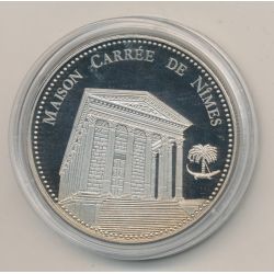 Médaille - Maison carrée de Nimes - Trésor patrimoine de France
