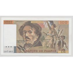 100 Francs Delacroix - 1982 - Z.56 - SPL