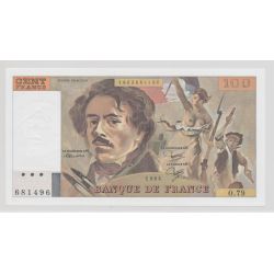 100 Francs Delacroix - 1984 - O.79 - NEUF