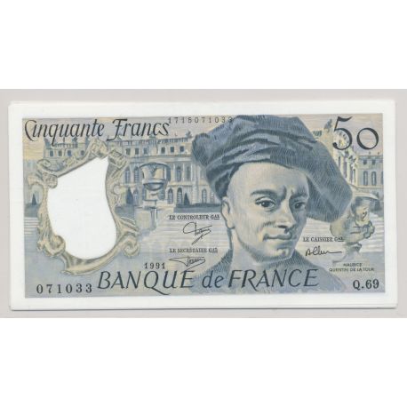 50 Francs Quentin de la tour - 1991 - alphabets au choix - NEUF
