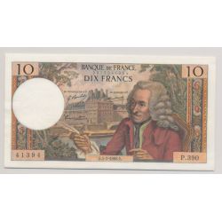 10 Francs Voltaire - 4.01.1968 - alphabets au choix - SPL