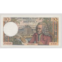 10 Francs Voltaire - 8.11.1973 - Y.918 - SPL