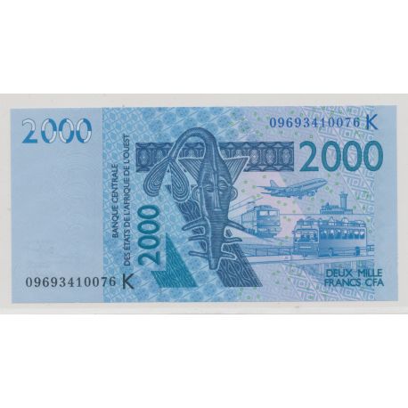 Afrique de l'ouest - 2000 Francs - 2003 - K - NEUF