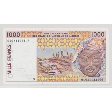 Afrique de l'ouest - 1000 Francs - D - Mali - NEUF
