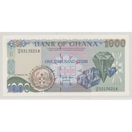 Ghana - 1000 cedis - 23.02.1996 - NEUF