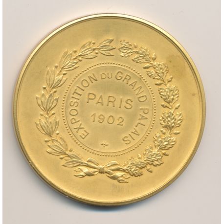 Médaille - Exposition du Grand Palais - Paris 1902 - cuivre