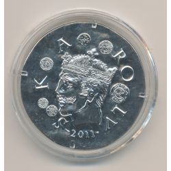 10 Euro 2011 - Charles le chauve - argent