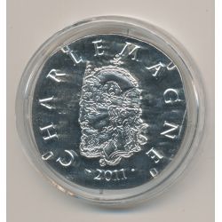 10 Euro 2011 - Charlemagne - argent