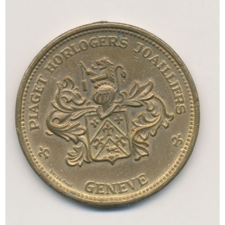 Monnaie publicitaire - copie 20 Dollars 1874 - Piaget horlogers joailliers Geneve