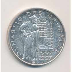 Monaco - 100 Francs 1997 - argent - Malizia