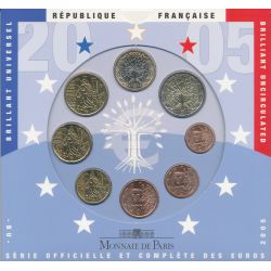 Coffret Brillant Universel France 2005 - Euro