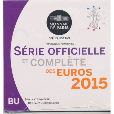 Coffret Brillant Universel France 2015 - Euro