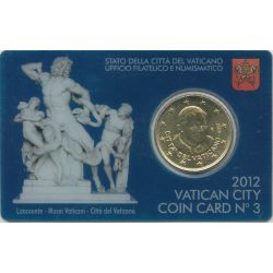 Coincard Vatican N°3 - 50 Cents 2012