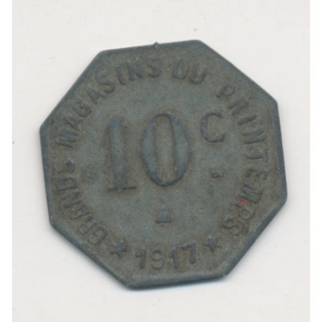Narbonne - 10 centimes - 1917 - zinc