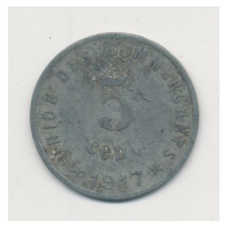Castelnaudary - 5 centimes - 1917 - zinc