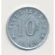 Caen - 10 centimes 1921 - union commerciale - alu