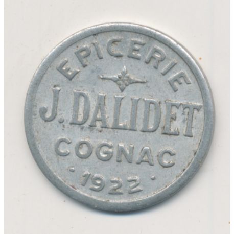 Cognac - 10 centimes 1922 - alu