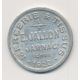 Jarnac - 25 centimes 1922 - alu