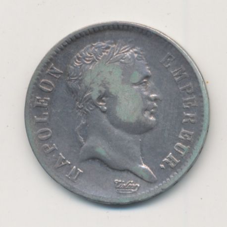 Napoléon empereur - 1 Franc - 1808 H La Rochelle