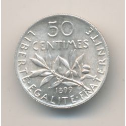 50 Centimes Semeuse - 1899
