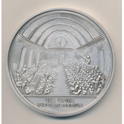 Médaille - les clubs révolutionnaires - Bicentenaire de la révolution Française