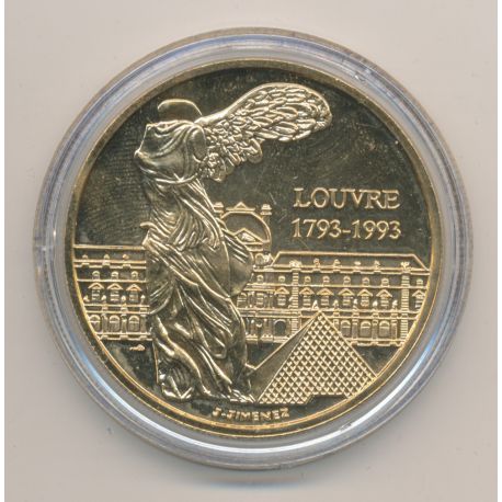 Médaille - Louvre - bronze