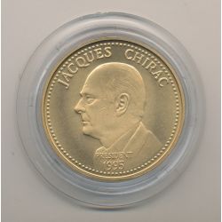Médaille - Jacques Chirac - 7 mai 1995 - bronze
