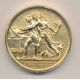 Médaille - L'empereur Napoleon abdique - 1814 - refrappe - Collection Napoléon Empereur - bronze