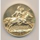 Médaille - Bataille de Lutzen - 1813 - refrappe - Collection Napoléon Empereur - bronze