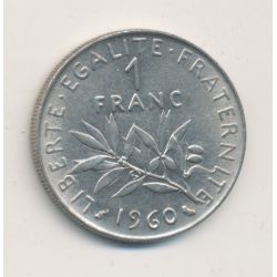 1 Franc Semeuse - 1960 - nickel