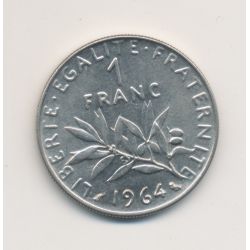 1 Franc Semeuse - 1964 - nickel - SUP+