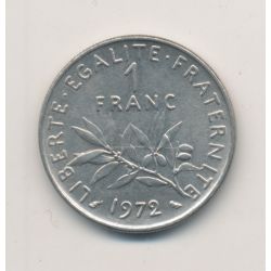 1 Franc Semeuse - 1972 - nickel - SUP+